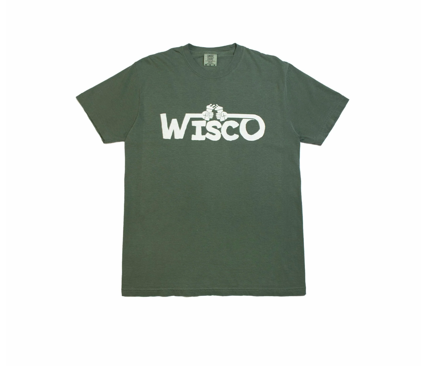 Wisconsin Design Team Wisco Cheers Tee - Forest Green