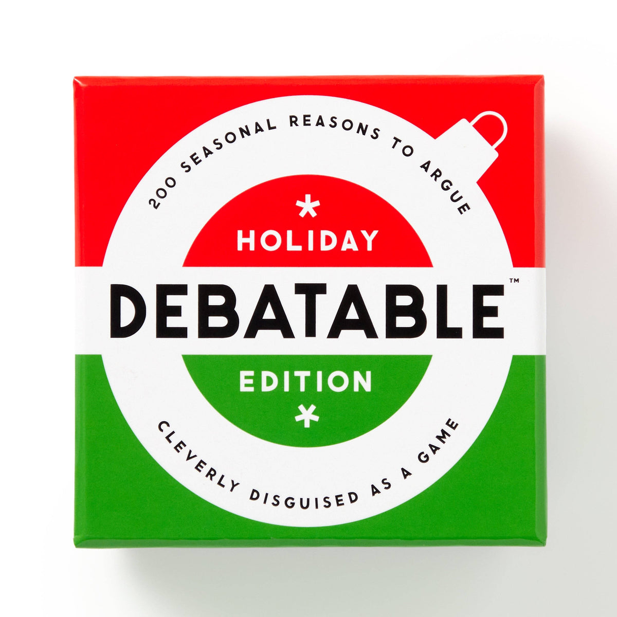 Brass Monkey "Debatable" Holiday Edition Social Game
