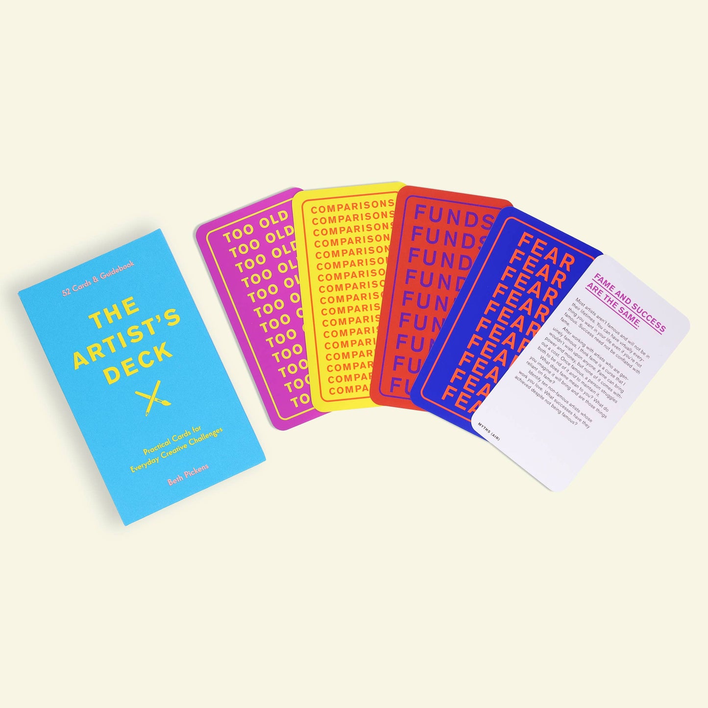 Artist's Deck: 52 Prompts To Inspire and Work Through Creative Blocks by Beth PIckens