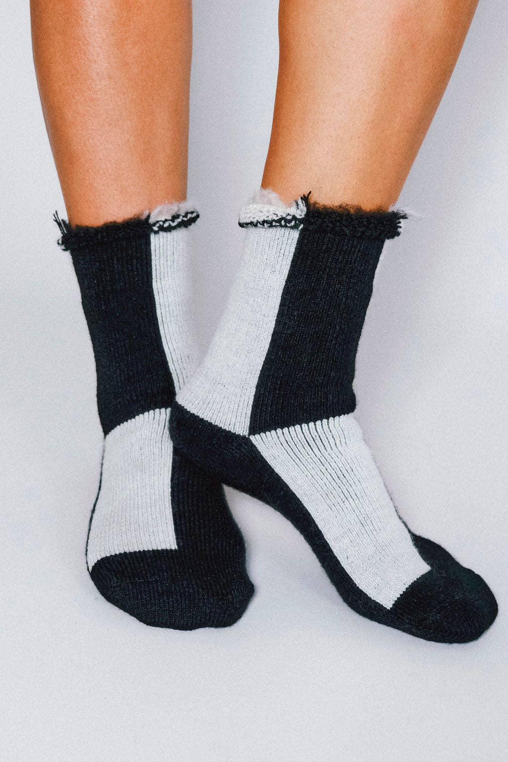 Cozy Thick Plush Ankle Sock (Men's Sizing)