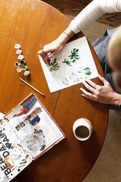 Sunny Citrus Paint-By-Numbers Kit (2 Paintings)