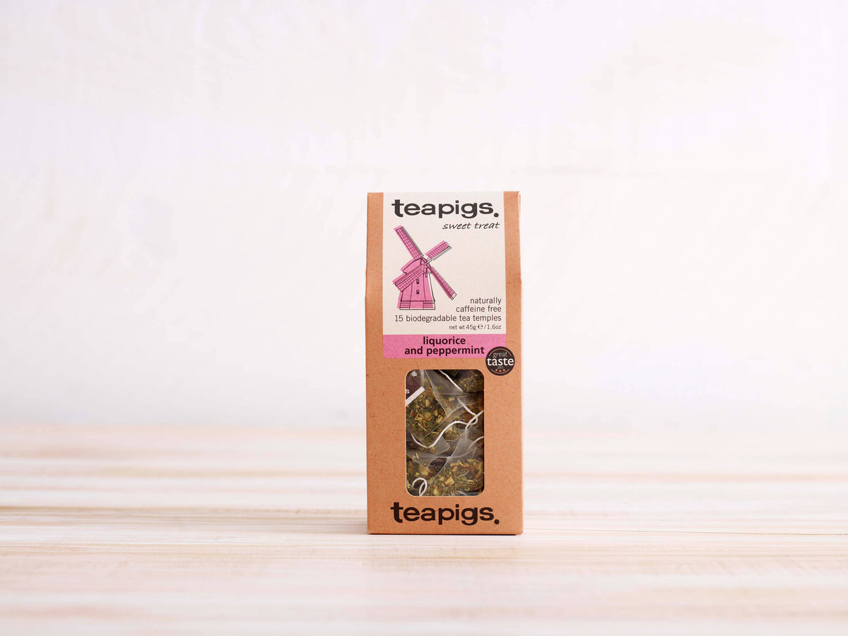 Liquorice & Peppermint Tea - 15 Temples