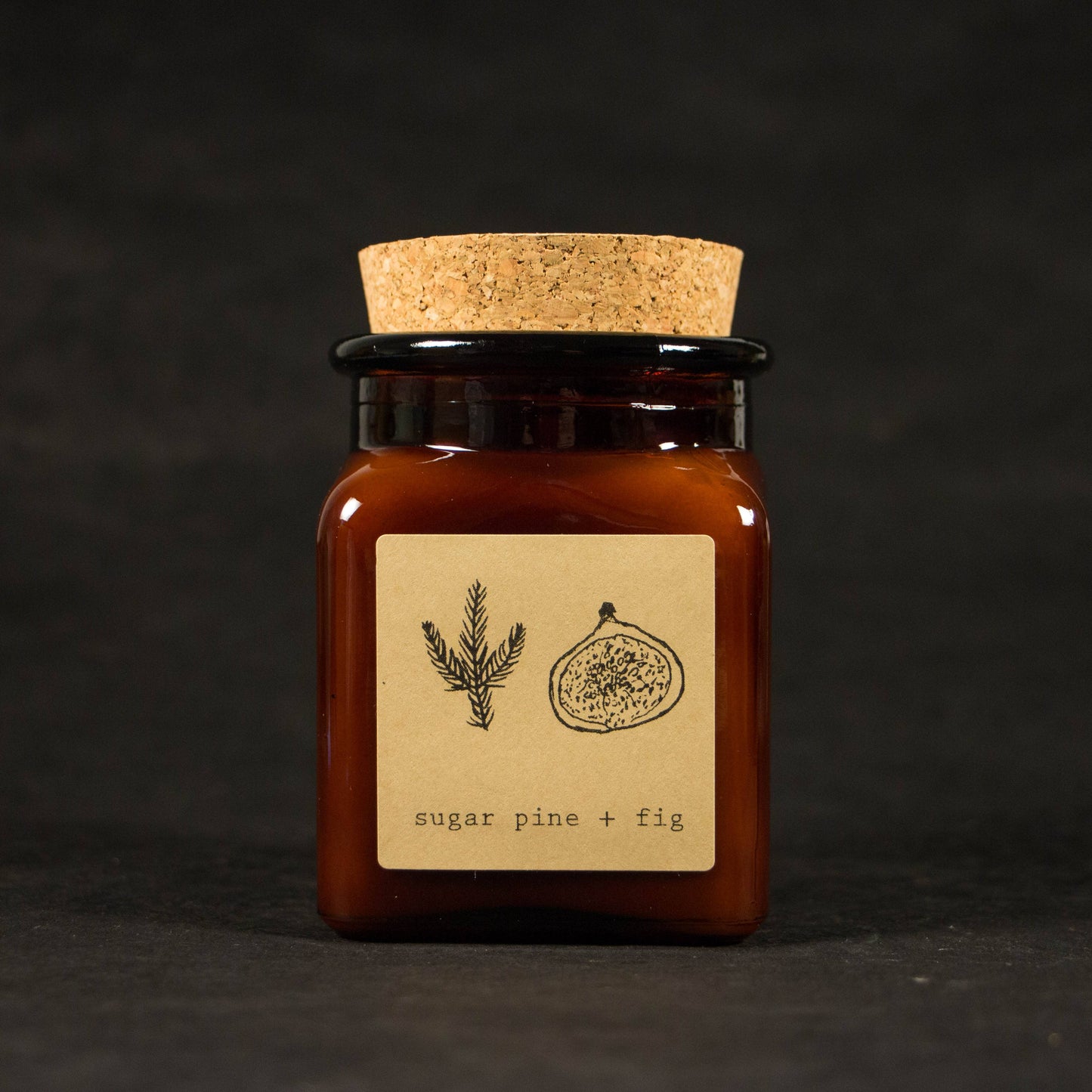 Sugar Pine + Fig 7.5 oz 100% Soy Candle