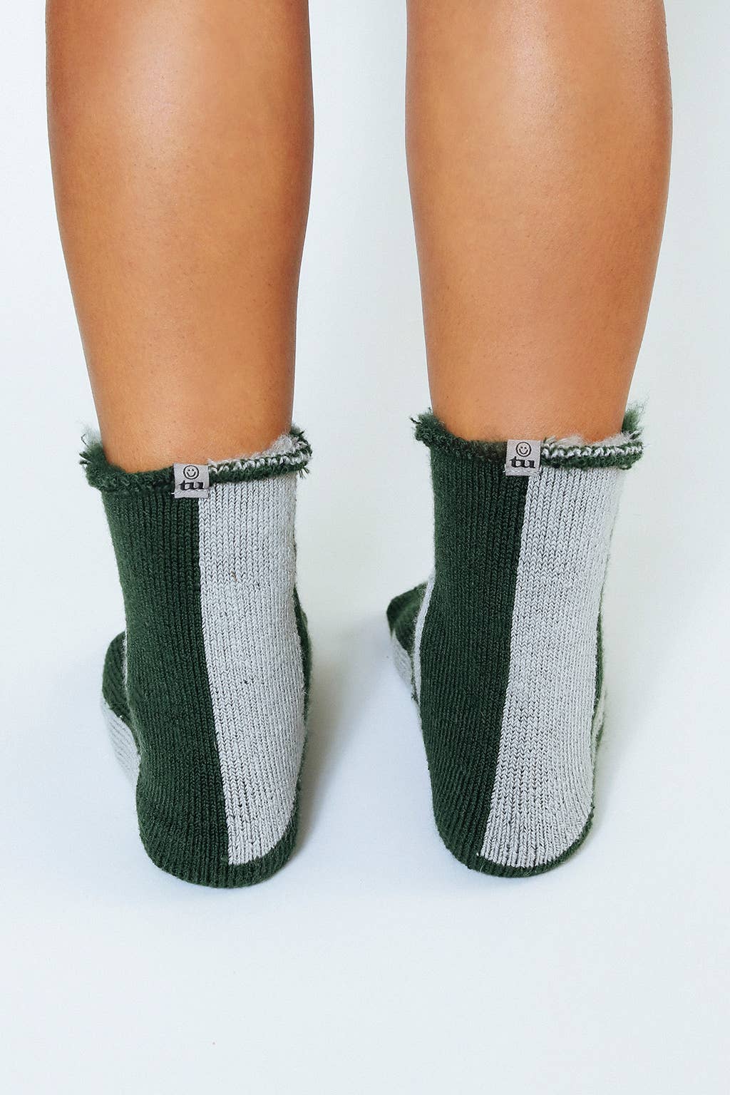 Cozy Thick Plush Ankle Sock (Men's Sizing)