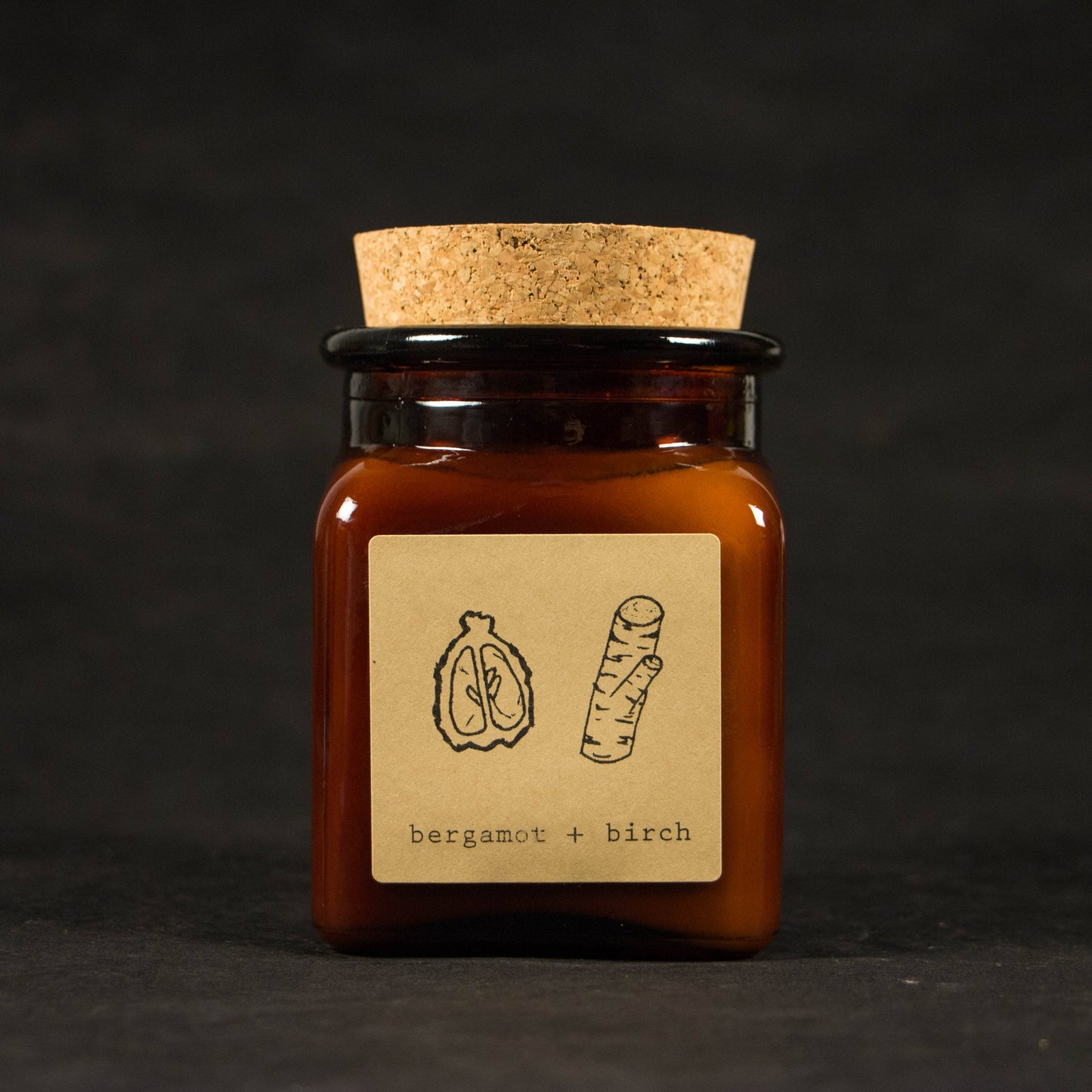 Bergamot + Birch 7.5 oz 100% Soy Candle