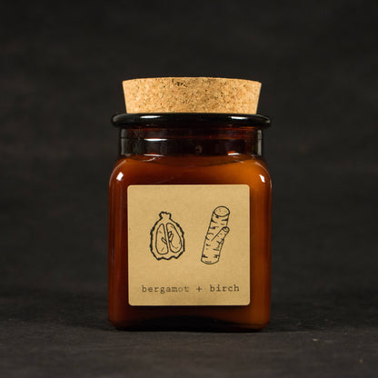 Bergamot + Birch 7.5 oz 100% Soy Candle