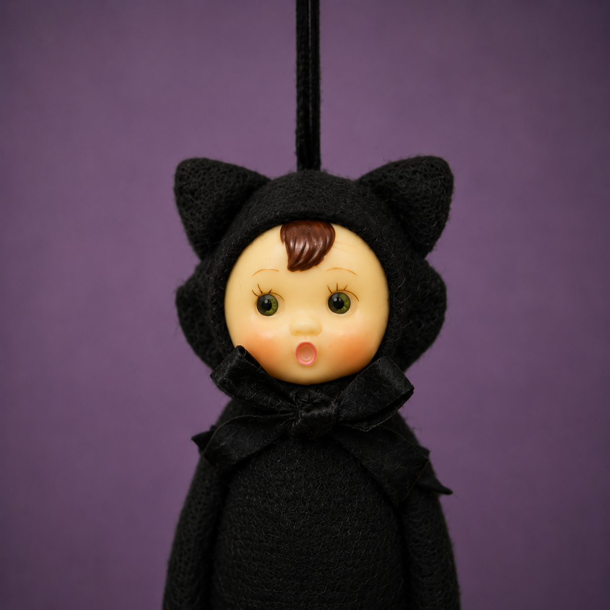 Lucky Luna Spooky Sidekick | Halloween Elf Ornament