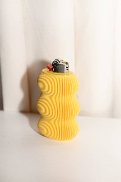 Color Wave Lighter Case for Standard Bic Lighter