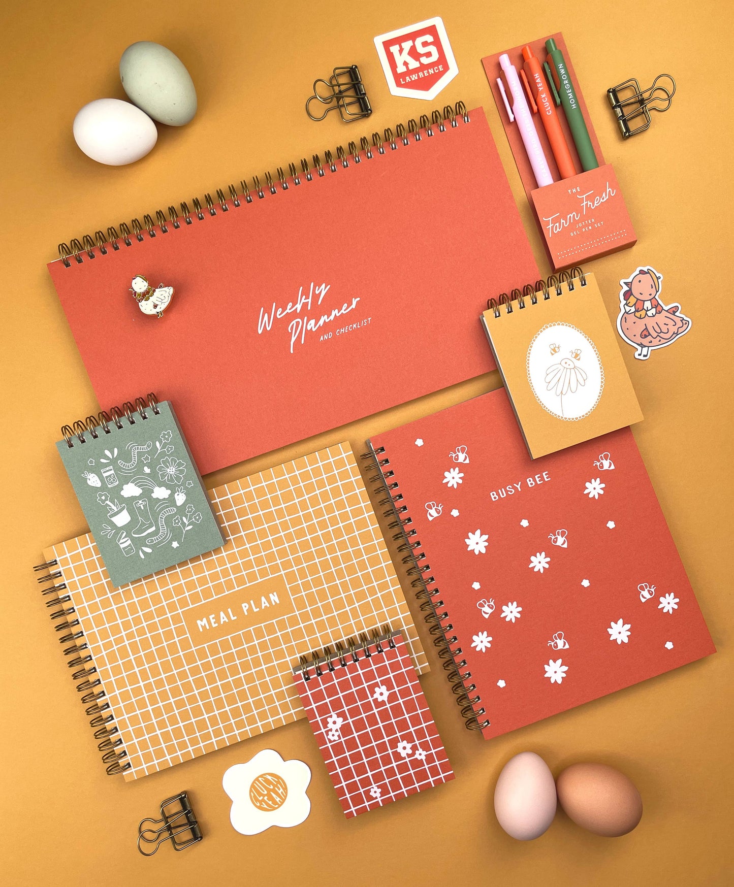 Garden Doodle Mini Jotter Notebook