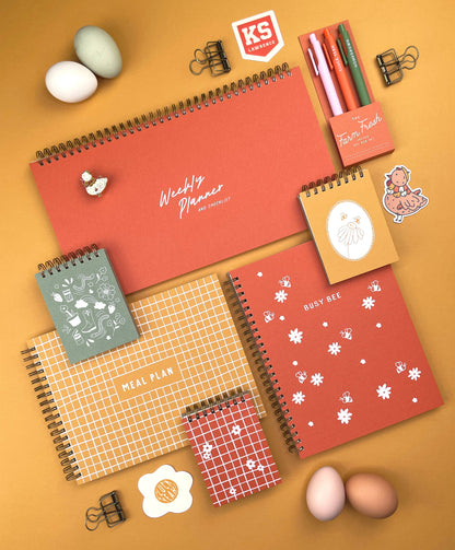 Garden Doodle Mini Jotter Notebook