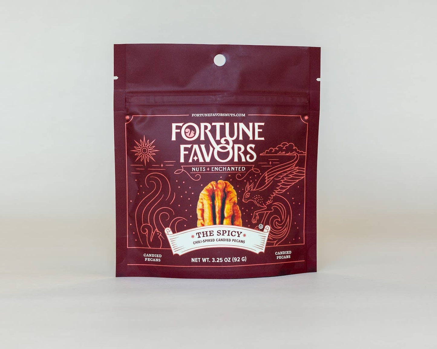 3.25 oz Fortune Favors The Spicy Candied Pecans