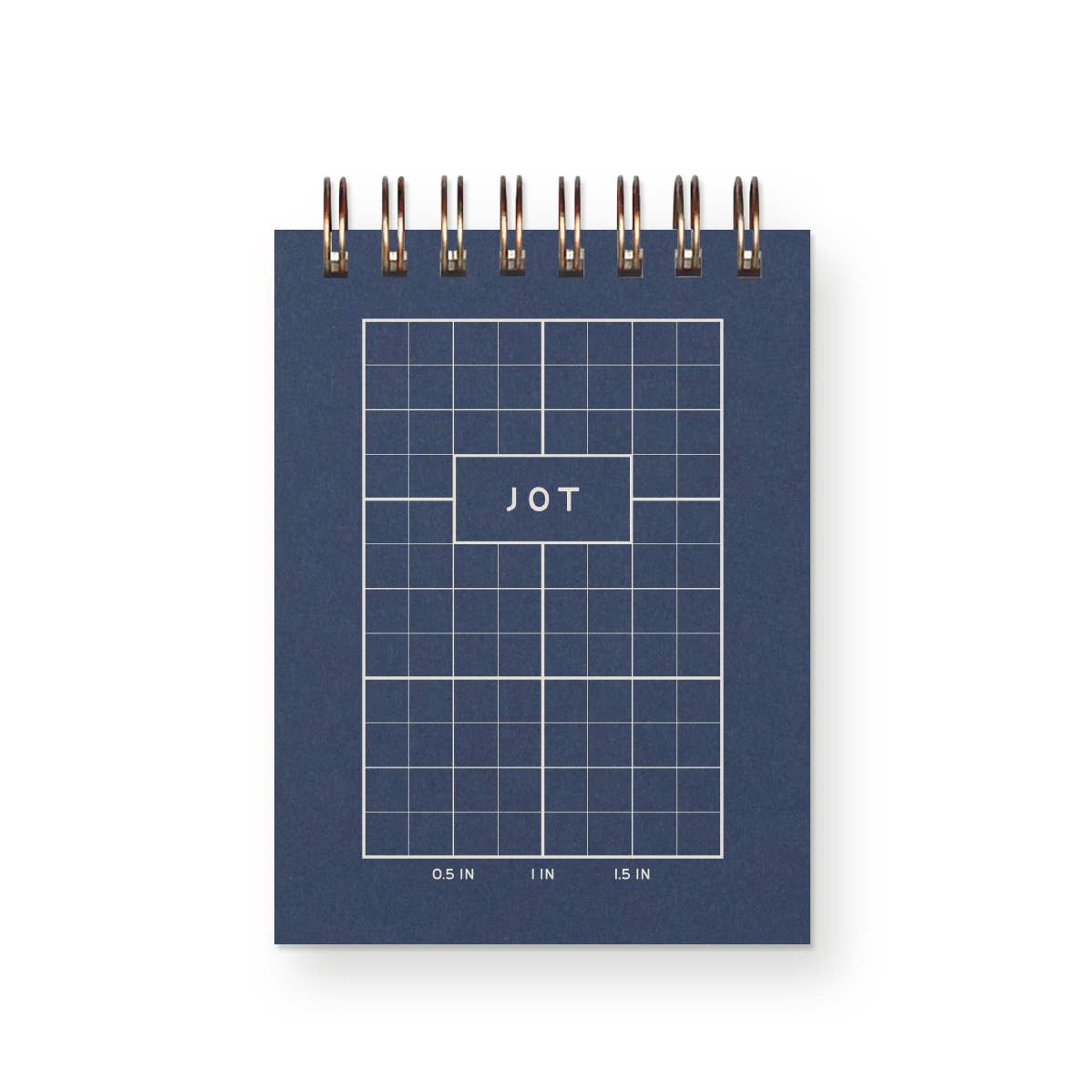 Ruler Grid Mini Jotter Notebook