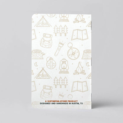 Camping Experience Passport / Logbook - Two 20-Page Books