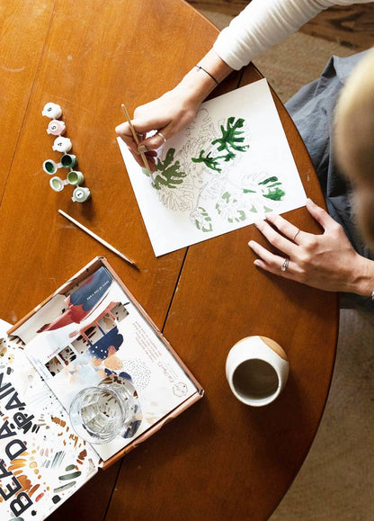 Ocean Waves Paint-By-Numbers Kit (2 Paintings)