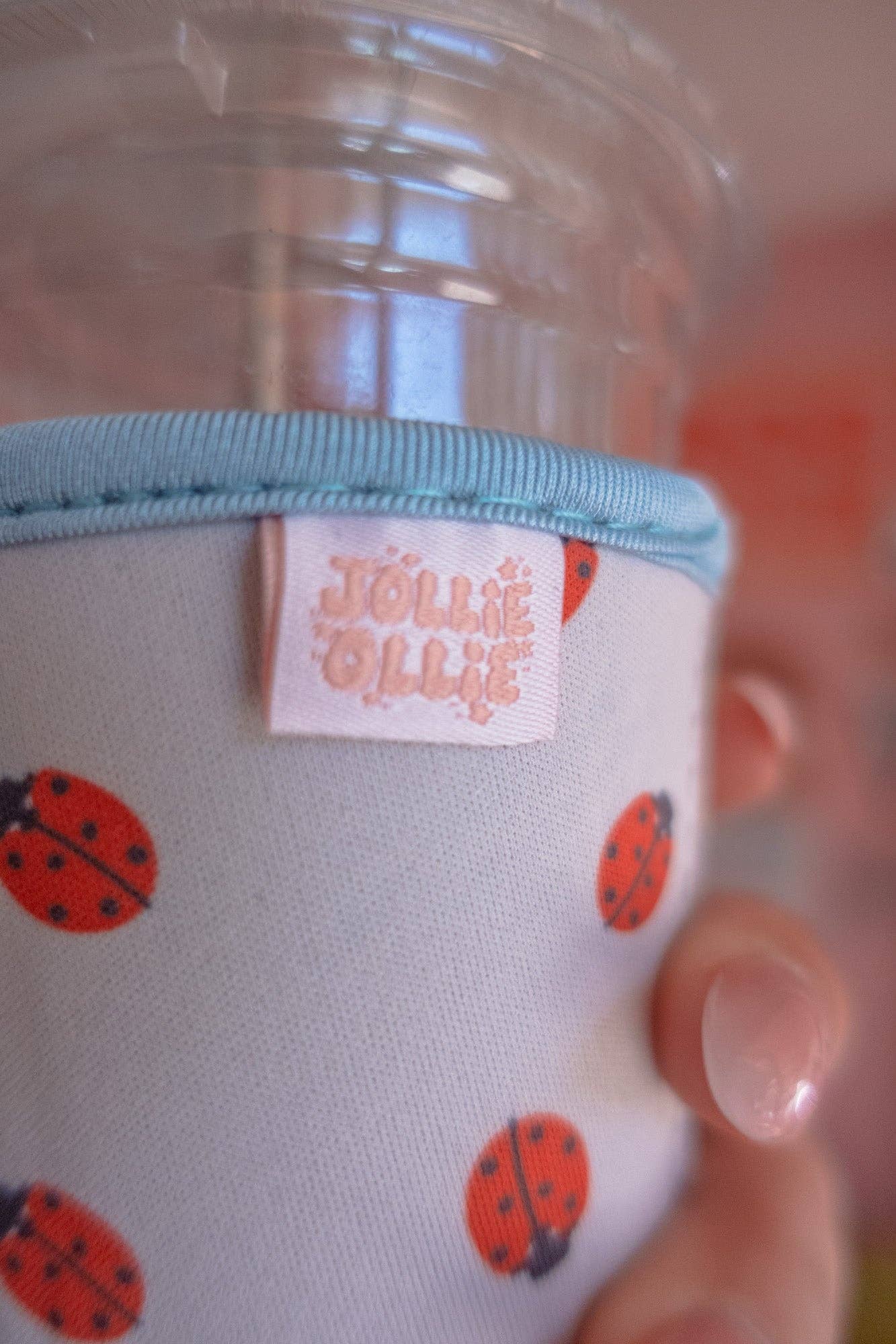Ladybug Coffee Sleeve