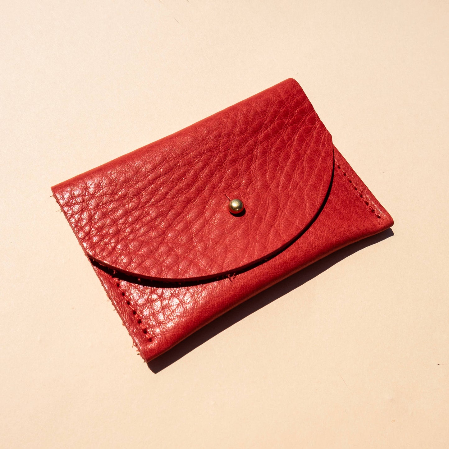 Cardholder - Tomato Leather