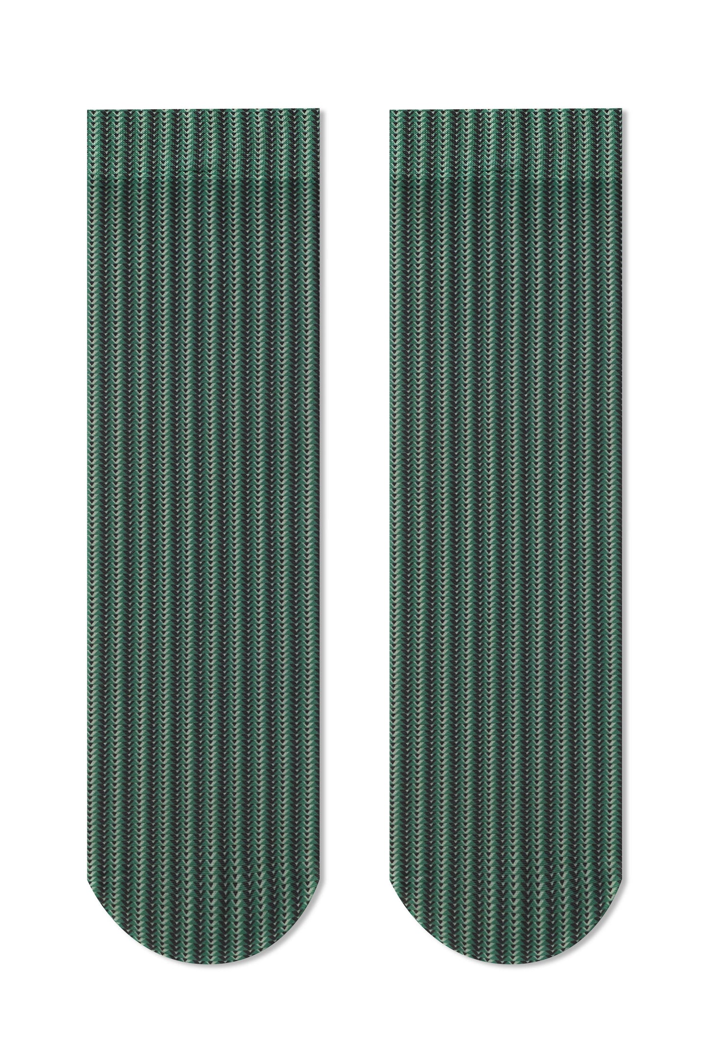 Ollie Patterned Sheer Nylon Ankle Sock (Women's Sizing)