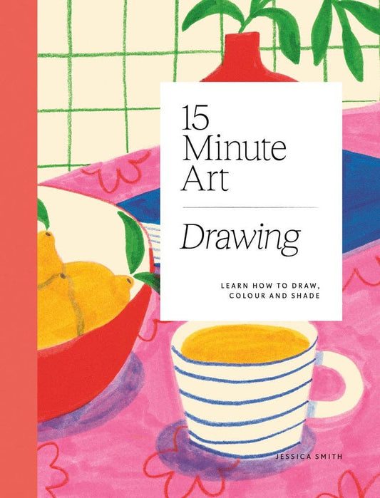 15-minute Art Drawing Beginnner-Friendly Workbook