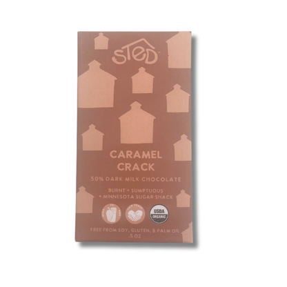Sted Chocolate Mini Snack Size Bar: Caramel Crack