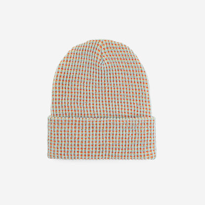 Multicolor Grid Unisex Knit Beanie