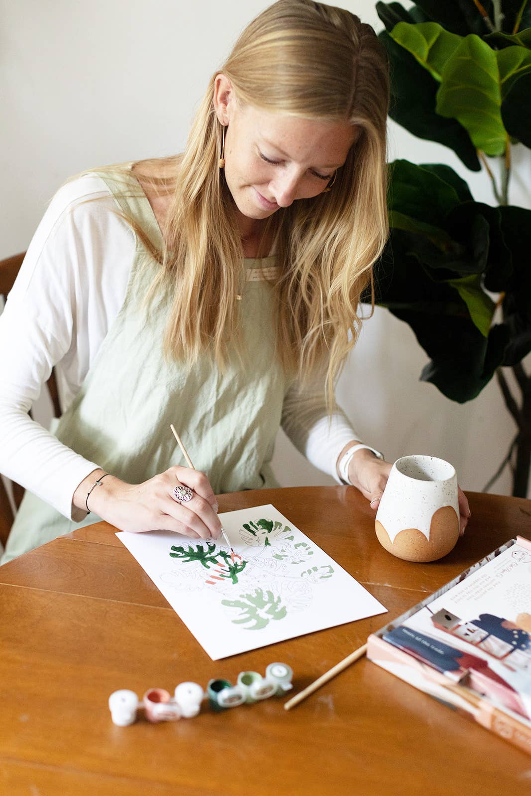 Sunny Citrus Paint-By-Numbers Kit (2 Paintings)