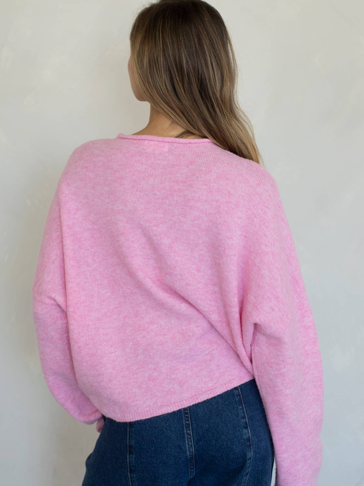 Lightweight Cozy Piper Cardigan by Things Between - Pale Pink