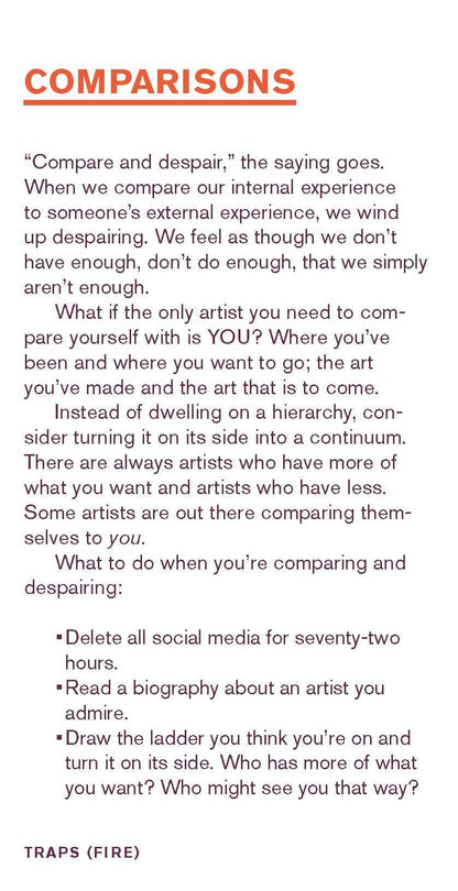 Artist's Deck: 52 Prompts To Inspire and Work Through Creative Blocks by Beth PIckens