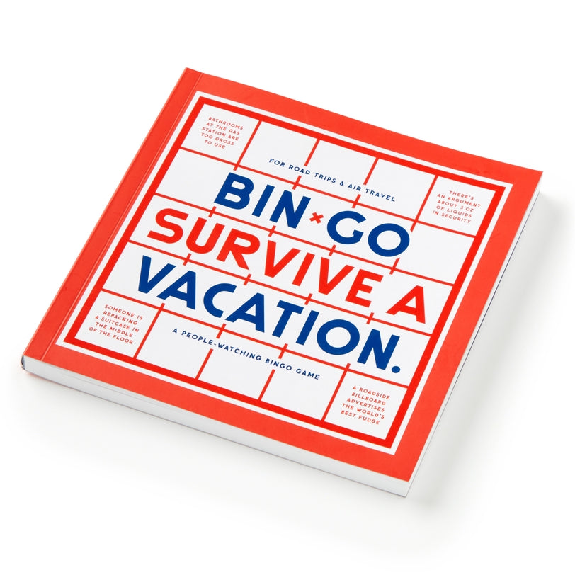 Bin-Go Survive A Vacation Bingo Book
