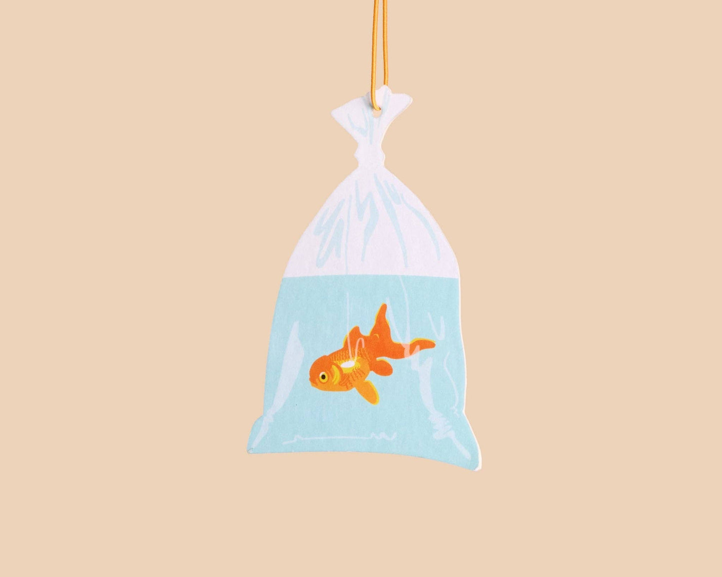 Goldfish in a Bag Air Freshener - Rain Scent - Fathers Day Gift Mothers Day