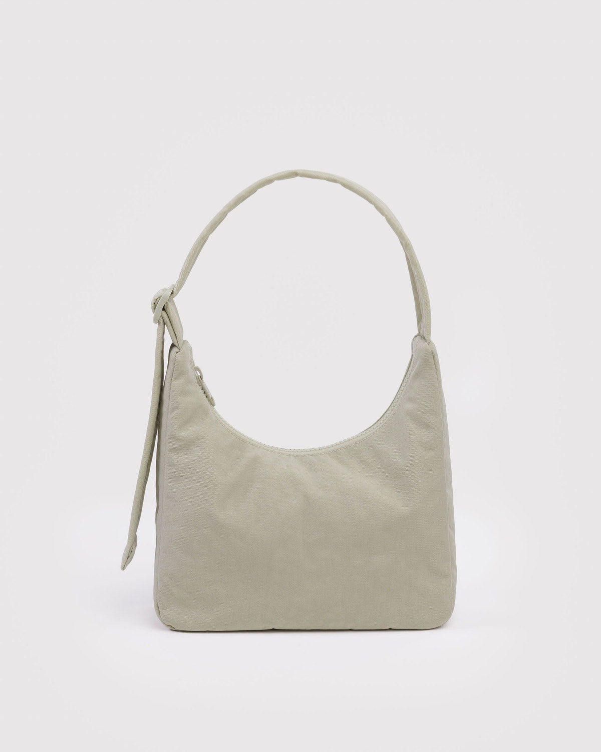 BAGGU Mini Nylon Shoulder Bag in Celadon
