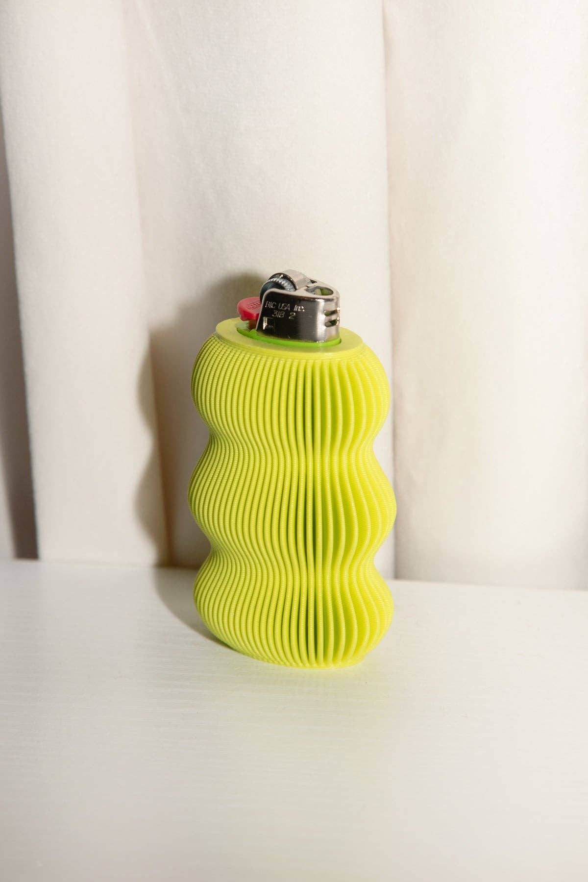 Color Wave Lighter Case for Standard Bic Lighter
