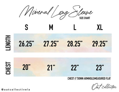 "Merry" Mineral Washed Long Sleeve Graphic Tee in Soft Pink