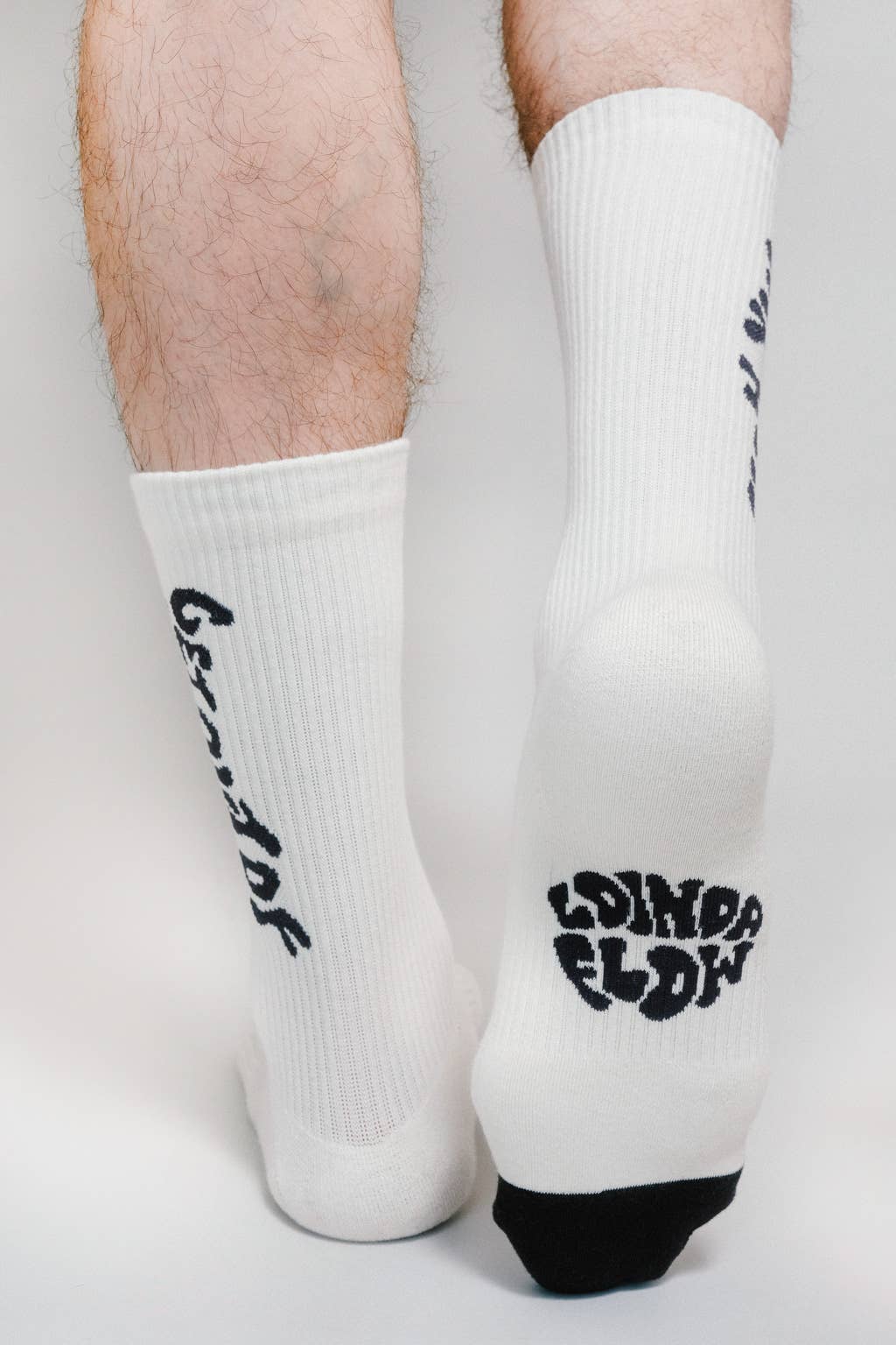 "Get Out of Your Head" Knit Crew Sock (Men's Sizing)