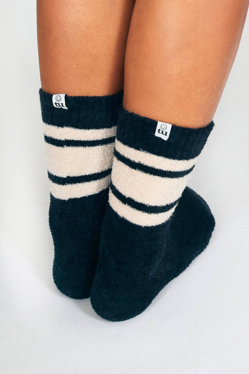 Plush Teddy Ankle Sock (Women's Sizing)