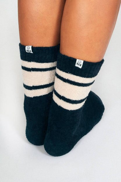 Plush Teddy Ankle Sock (Women's Sizing)