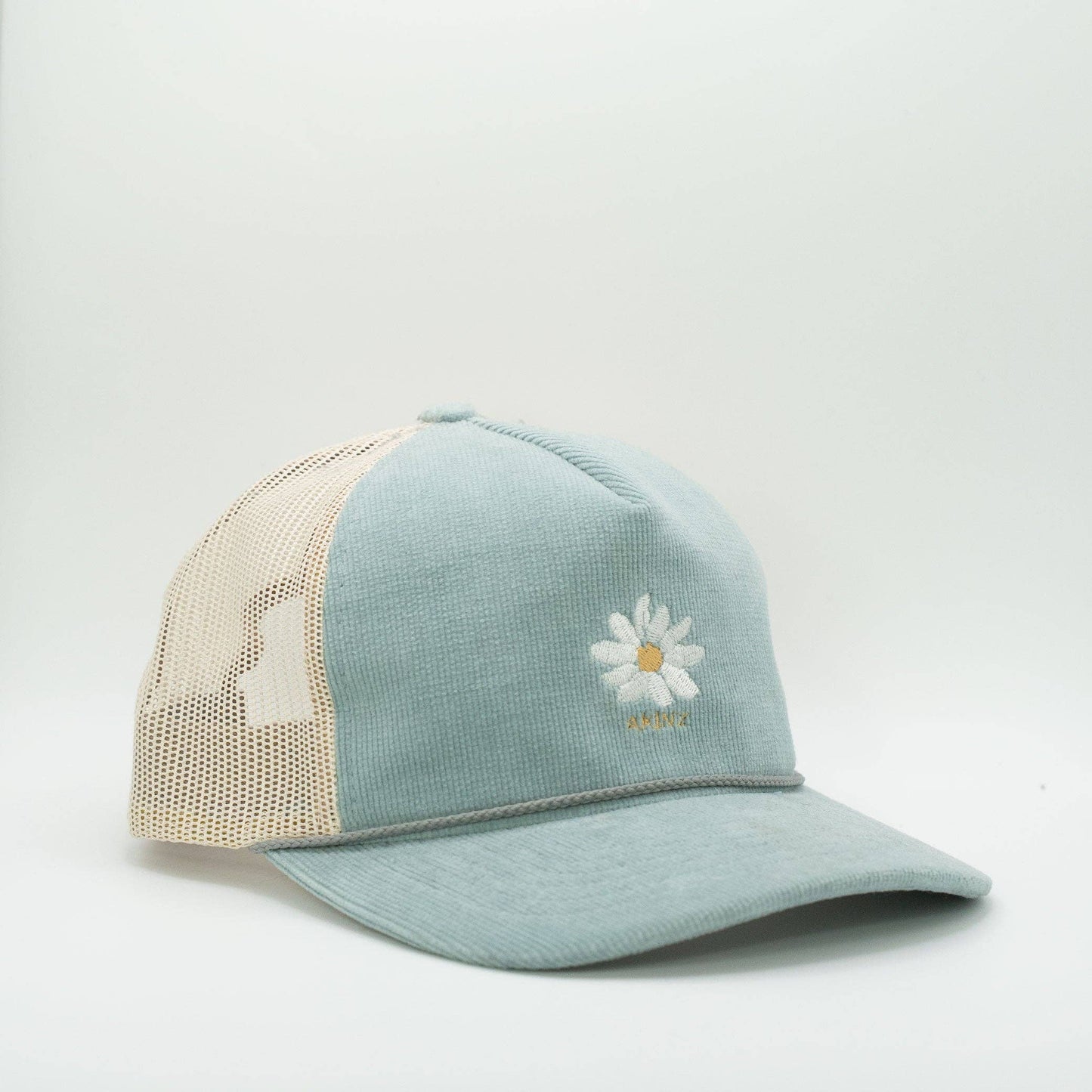 Lazy Daisy Corduroy Trucker Hat