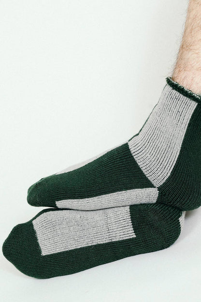 Cozy Thick Plush Ankle Sock (Men's Sizing)