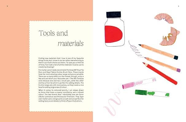 15-minute Art Drawing Beginnner-Friendly Workbook