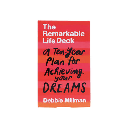 "The Remarkable Life" Goal Setting Deck by Debbie Millman