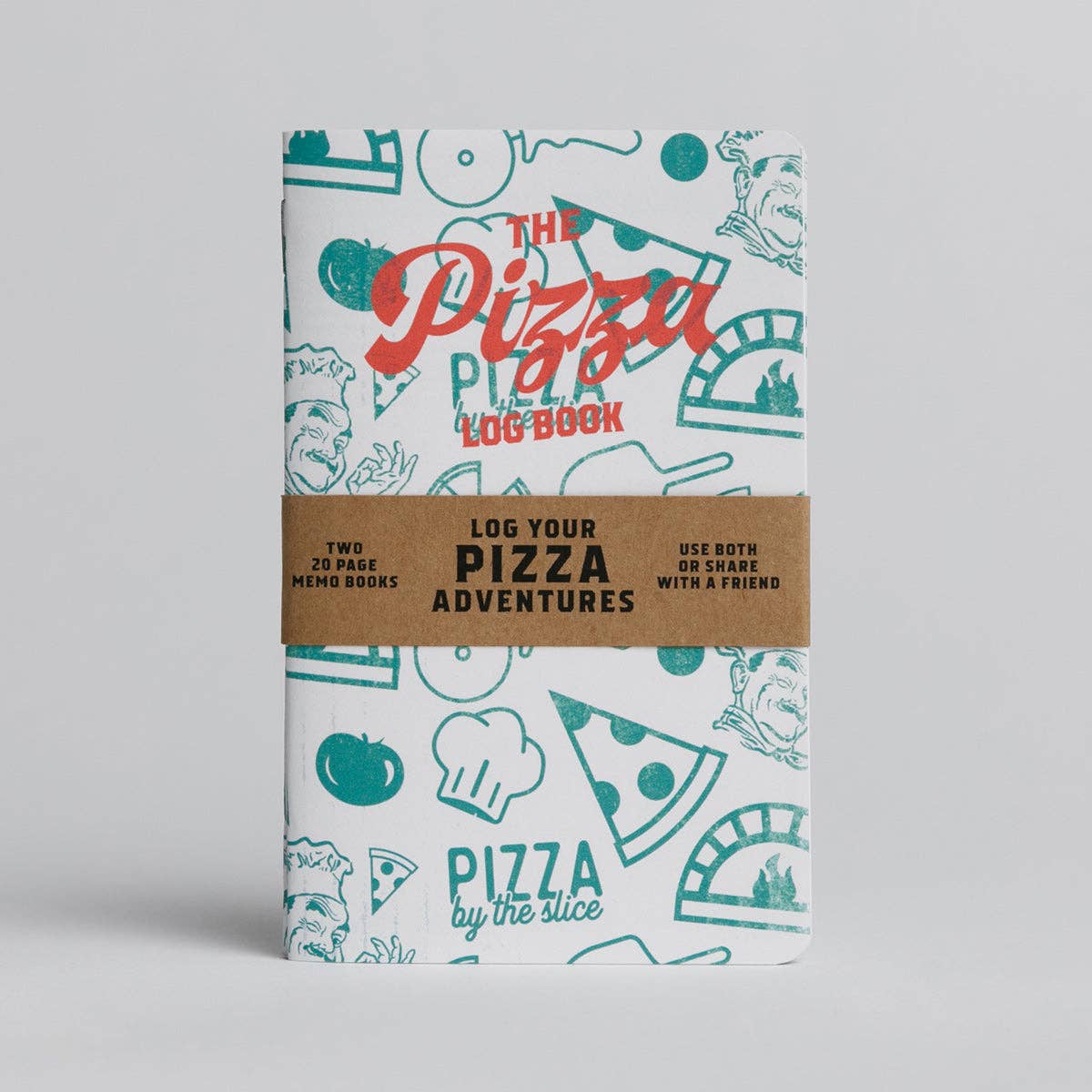 Pizza Experience Passport / Logbook - Two 20-Page Books