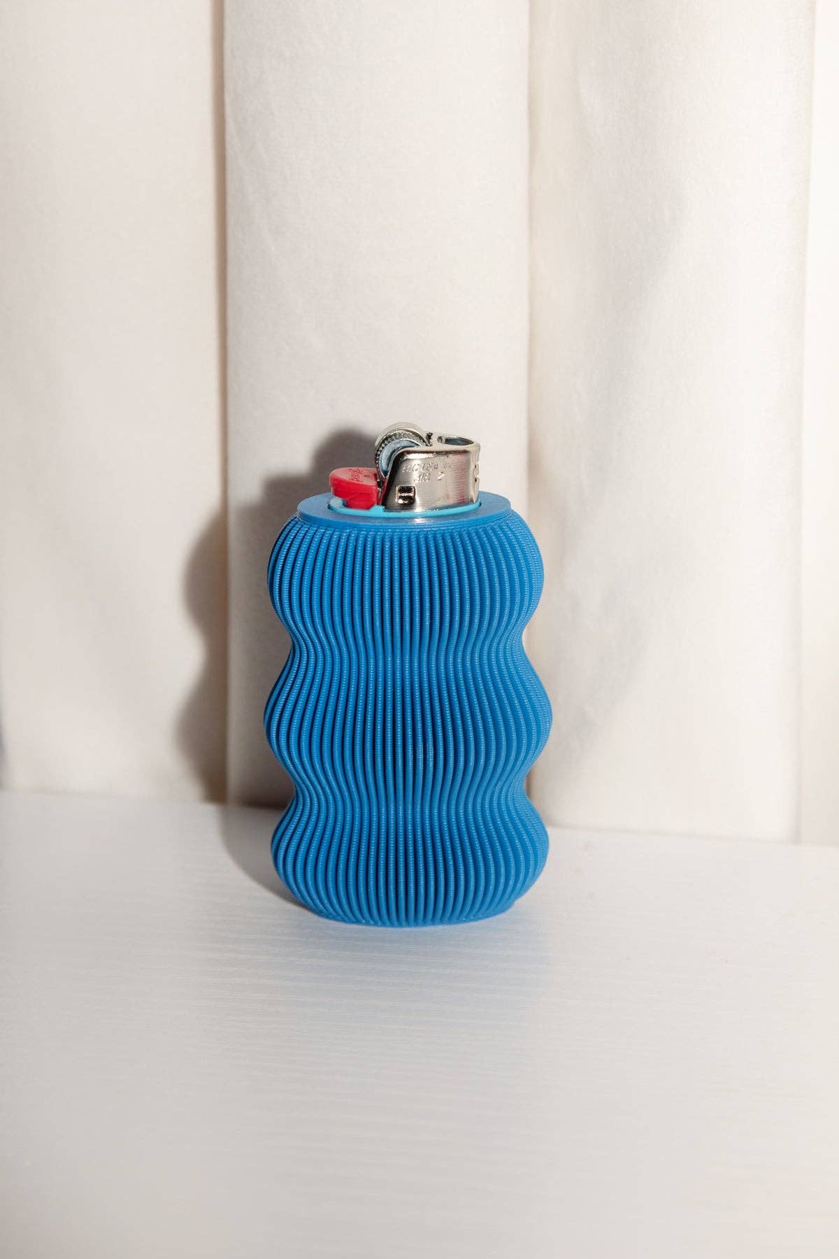 Color Wave Lighter Case for Standard Bic Lighter