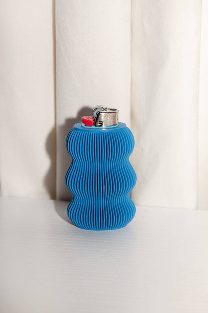 Color Wave Lighter Case for Standard Bic Lighter