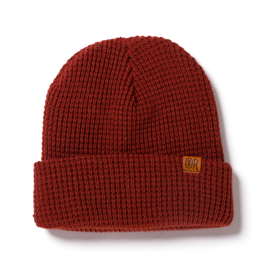 Fir Beanie in Rust