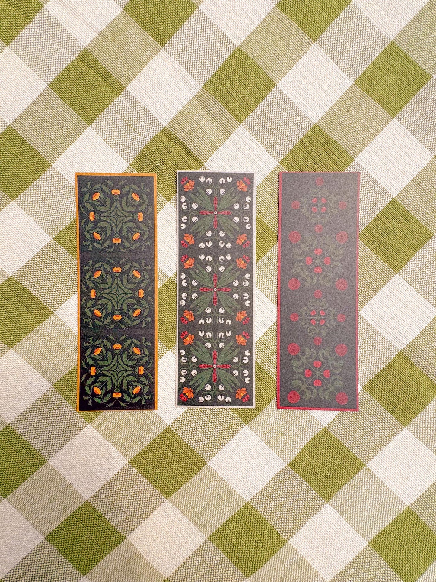 Art Nouveau-Inspired Bookmarks by Stoughton Artist Chandler Hougan