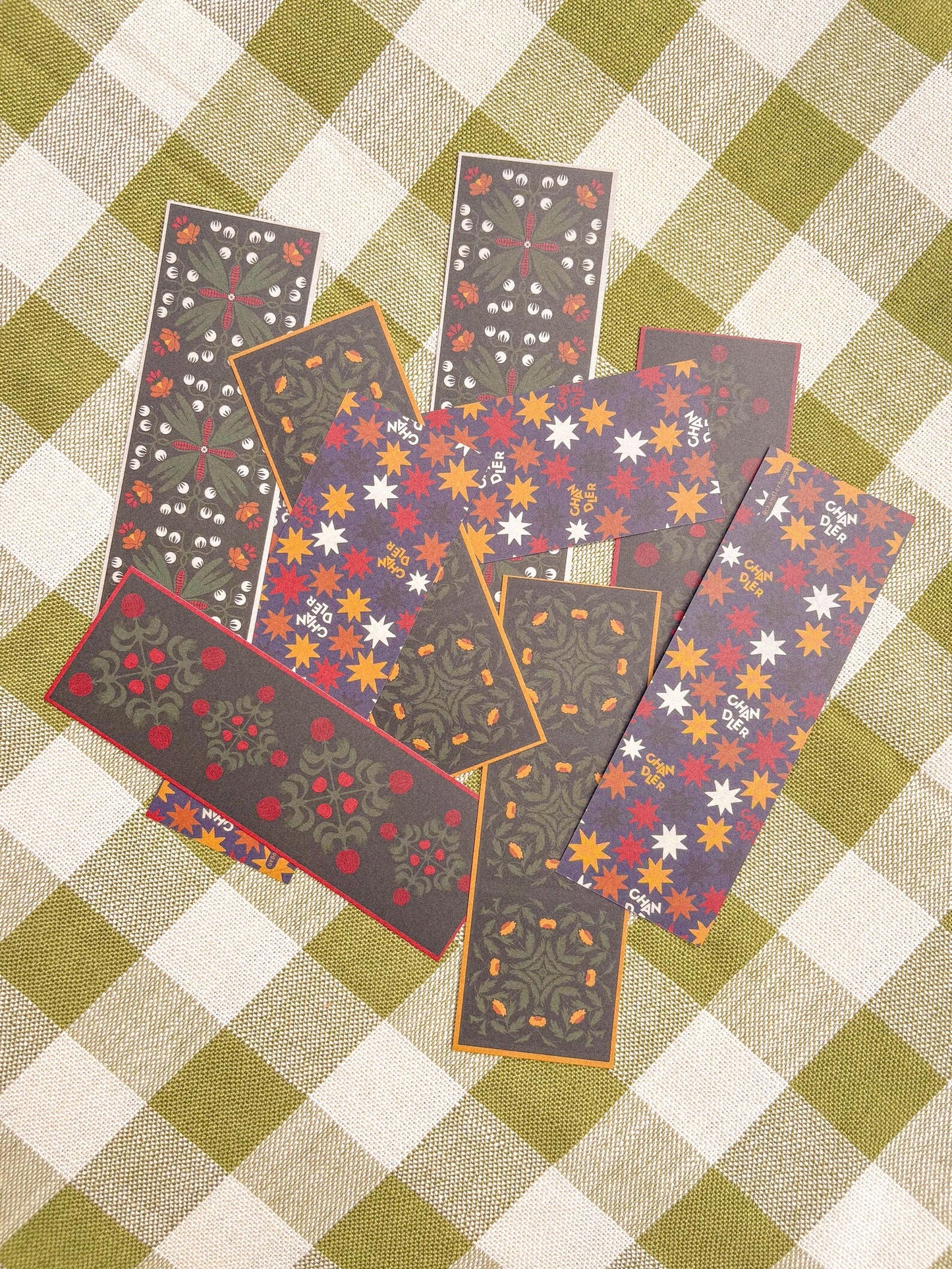 Art Nouveau-Inspired Bookmarks by Stoughton Artist Chandler Hougan