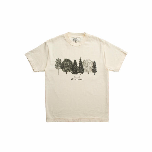 Wisconsin Design Team Trees of Wisconsin Tee - Cream