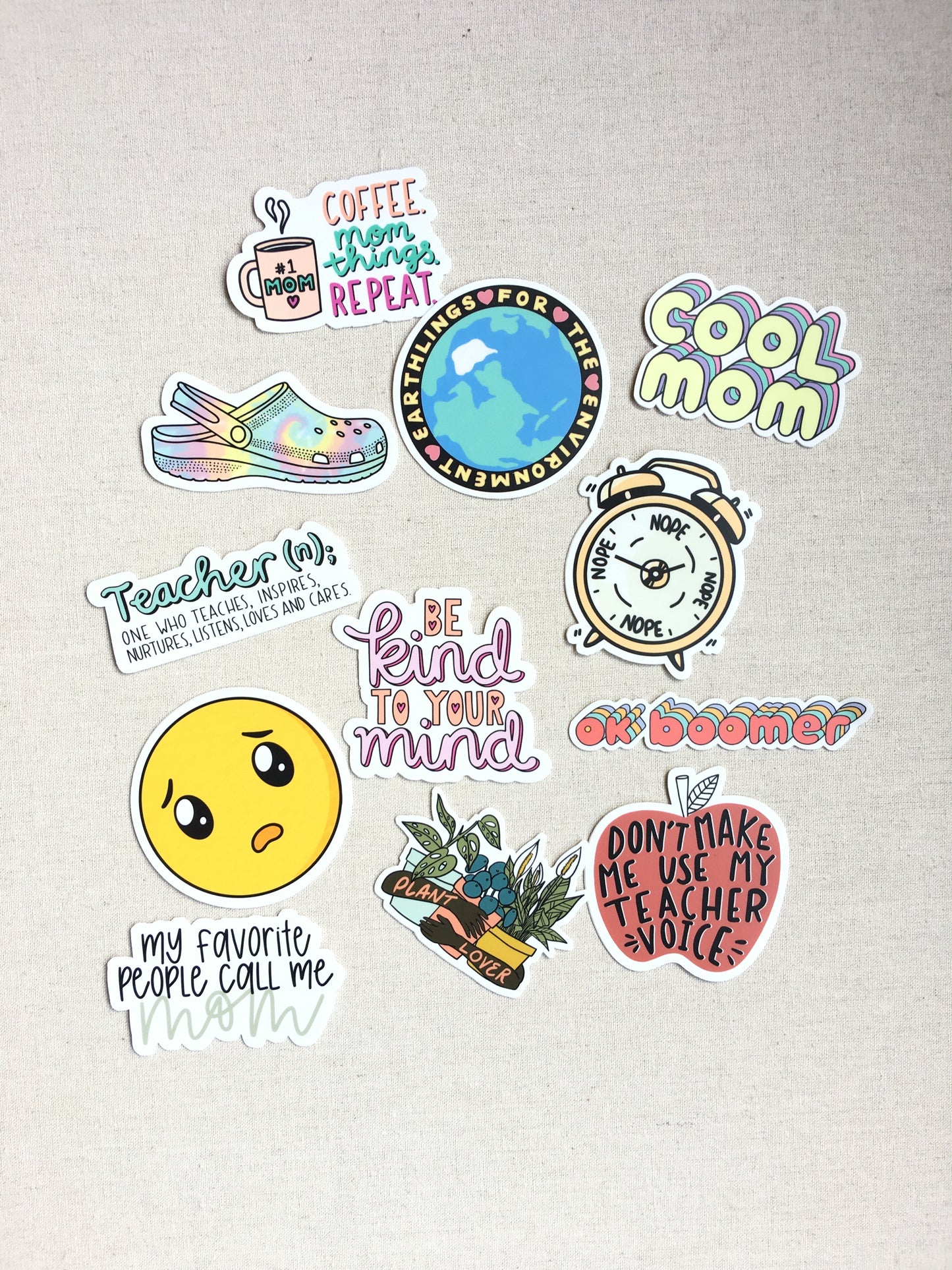 Big Moods Stickers - Various Styles!