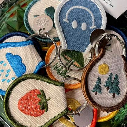 Patch Keychain - Many Styles to Choose From