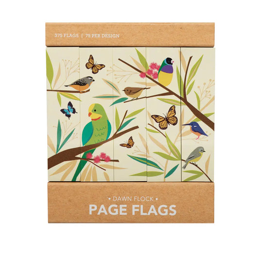 Dawn Flock Page Flags